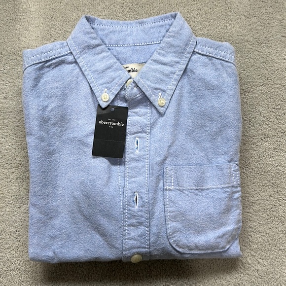 NWT- Abercrombie kids button down shirt - Picture 3 of 5